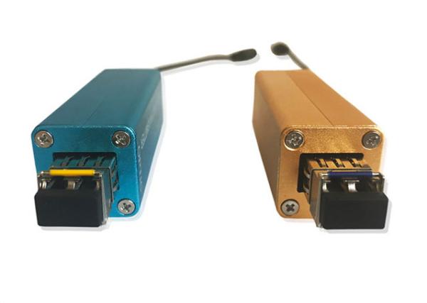 Broadcast miniature Gear Rattler HD-SDI fiber optical extender with pahological