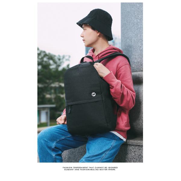 300D Snowflake PVC Travel Laptop Backpack Waterproof 15.6 Inches Light Weight Casual