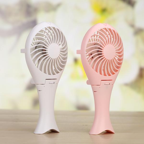 Stepless Speed Mermaid Mini Portable Rechargeable Fan AG18