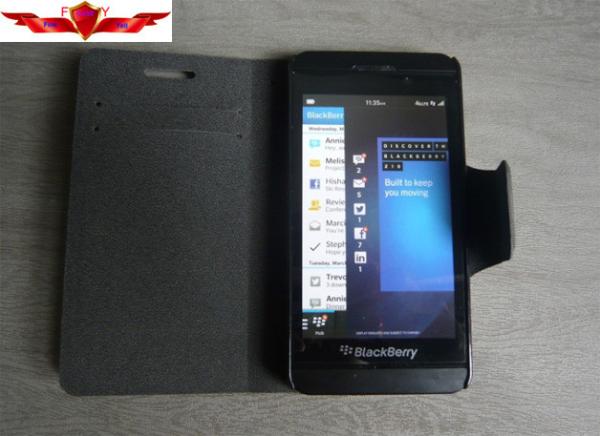 Blackberry Z10 Card Holder Flip Leather Cases Multi Color
