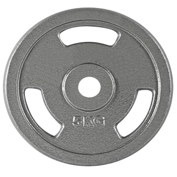 Gray Painting 1.25kgs Weight Lifting Plates Steel 2.5lb Cross Fit Training