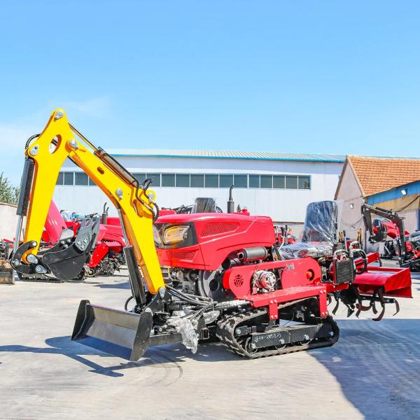 Wholesale High Quality Small Tractor Mini Farm Crawler Tractor Remote Control Traktor Crawler Tractor