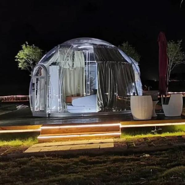1 - 20mm Starry Sky Room Dining Bubble Tent Sleeping Panoramic Landscape Bubble Outdoor Tent