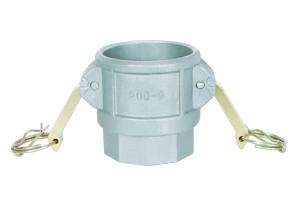 Stainless Steel Male Female Coupler Type D EN14420-8 / NF E29572