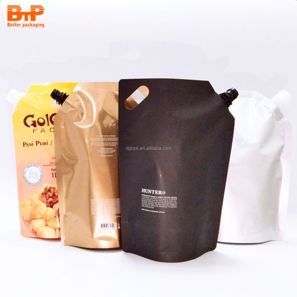 Customized Handling and Beverage Industrial Use Aseptic Packaging Bag for Drink Juice Water Sachet