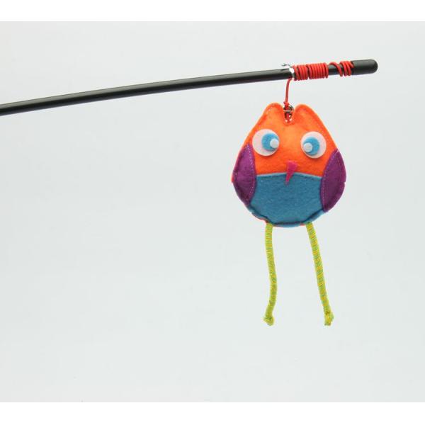 2018 cheap cotton teaser for cat toy set cheap cat teaser