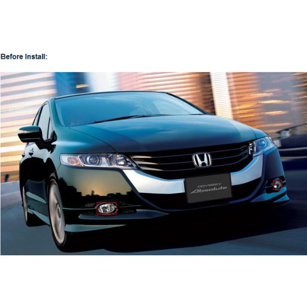 Honda Odyssey automotive led fog lights kits led lights DRL driving daylight