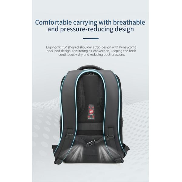 Tigernu High Quality Waterproof Leisure Student School 15.6inch Laptop Bag Backpack For Men