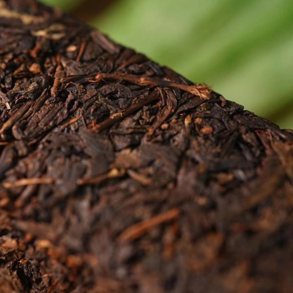 Pure Dark Tea Cake Shaanxi Chinese Small Square Futea Brick