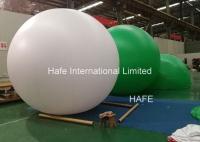El helio encendido flotante gigante inflable promocional hincha la luz del halógeno 2000W de la publicidad