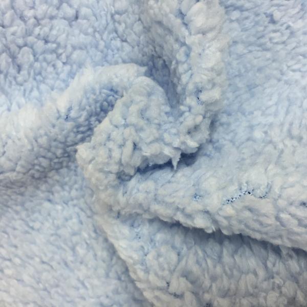 Bed Sheeting Thick Polyester Fabric Knitted Style With Custom Design Solid Color