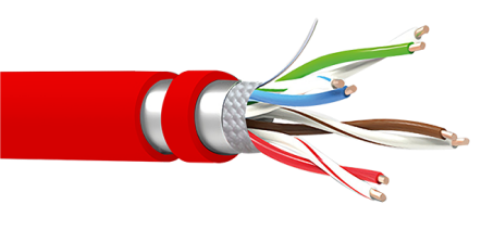 Кабель 4pairs LSZH 305M сети Lan кабеля OEM Cat5e PH120 F/UTP 1000FT