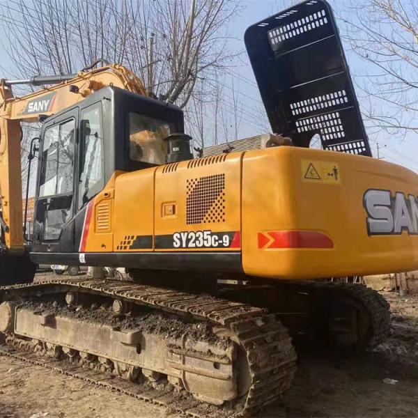 Utilisé SY235 Sany Excavator hydraulique Crawler monté d'occasion
