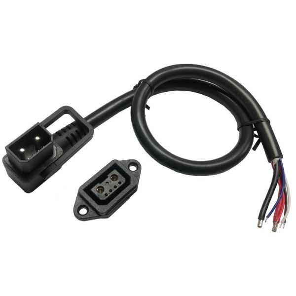 ND2+5 / ND2+6 Lithium Battery Charger, New Energy Battery Electric Vehicle IP67 Waterproof Connector