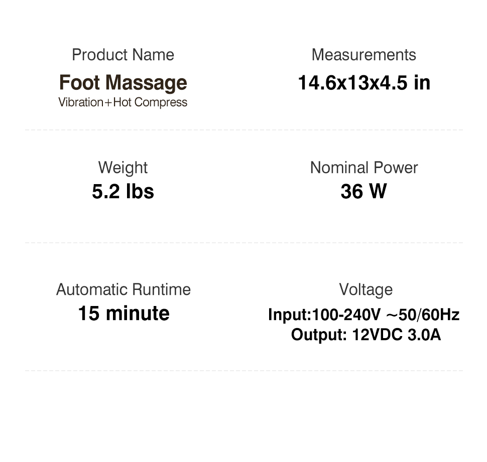 Foot Machine Promoting Blood Flow Electric Shiatsu Vibration Foot Massager