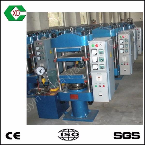 4-6 Sqm / Hour Rubber Tile Making Machine 1.7*1.7*2m 4 Layers CE Approved