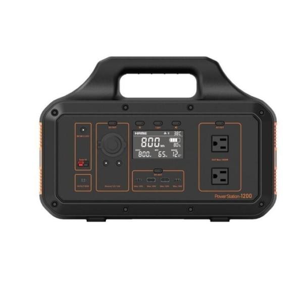 60Hz Lithium Portable Power Station 1361Wh 1500W Portable Solar Generator