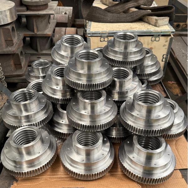 Custom Made Gear Hobbing Worm Shaft and Worm Gear for Power Transmission