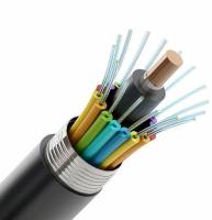 5mm/7mm/9mm/12mm/15mm PVC Jacket Direct Burial Fiber Optic Cable for Speed Data Transfer