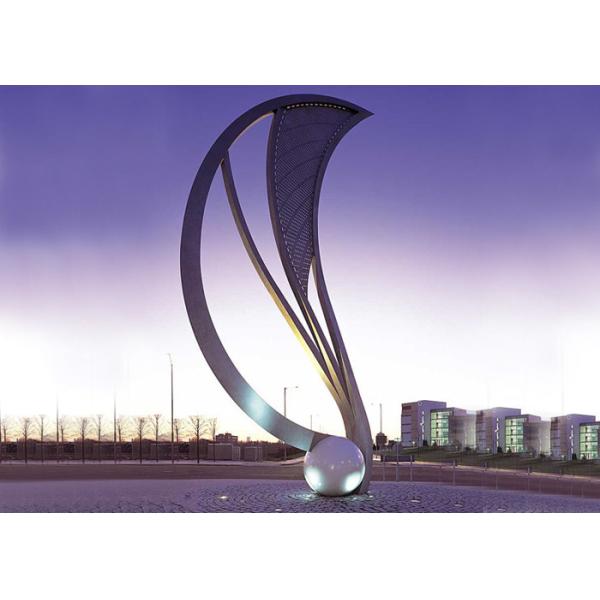 Large Urban Outdoor Metal Sculpture Public Art Sculpture Corrosion Stability