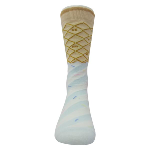 Custom Women Ladies Knit Socks Jacquard Ankle Cotton Warm Socks Soft and Comfortable