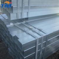 tubulação de aço galvanizada aço carbono GB do quadrado da cavidade de 0.6mm tubulação JIS G3466 do quadrado de 4 polegadas