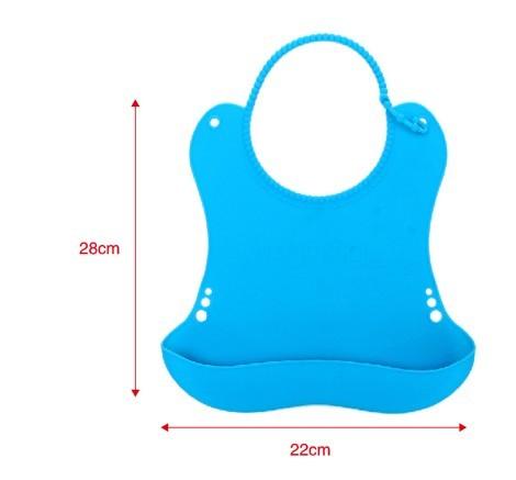 Wal-mart washable crumb food catcher silicone bibs for baby / baby bib wholesale