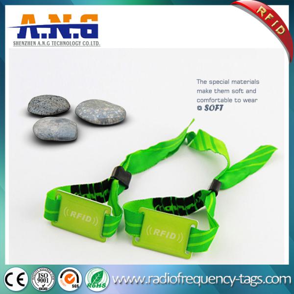 Custom Logo UHF Rfid Tag Event Wristbands Rfid Festival Wristbands For Sport