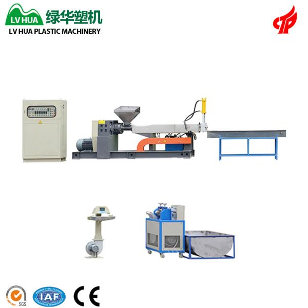 350-400kg/hr 38CrMoAL Recycled Pet Drink Bottle Flake Extrusion and Pelleting Line