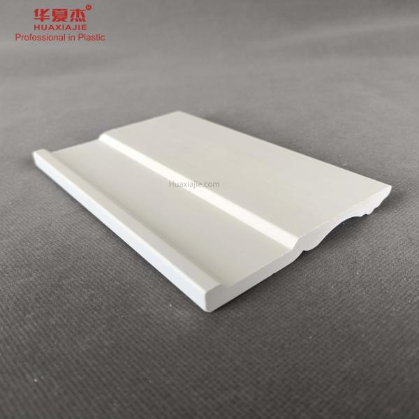 Molde fácil de limpar da parede da guarnição do PVC decorativo para a casa