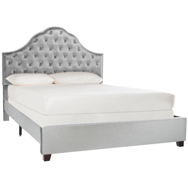 Europe Royal style Luxury tufted Modern bedroom set bed Wood frame Upholstered beds furniture for Hotel Bedroom