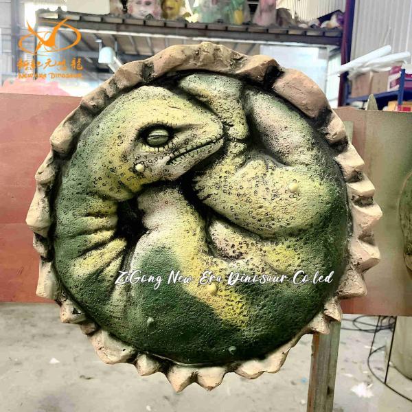 Tête de dinosaure décorative pour le restaurant à thème et le Jurassic Park