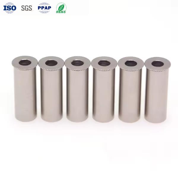 Aço inoxidável Passivação Knurl Rolamento Puller personalizado auto-alinhamento rolamento de manga de bola