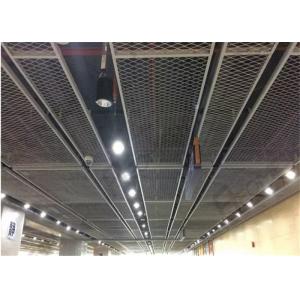 тип потолок диаманта 1.2mm устанавливает гальванизированный расширенный экран сетки