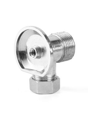 Stable Antiwear Chrome Plated Brass Pipe , Harmless Nickel Plated Brass Pipe Fittings