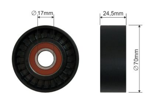 Tensioner ременного шкива 16620-0Y010 16620-47010 для Тойота Auris (E15)/салона венчика