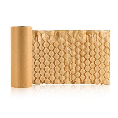 Brown Bubble Wrap Rolls Eco Friendly Kraft Paper Bubble Wrap Roll Customized