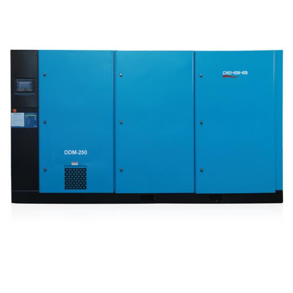 2 Stage 250Hp Pm Air Compressor 185kW Stationary Industrial Screw Air Compressor