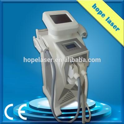 Home Beauty Ipl Hair Removal Equipment SHR + RF + Nd Yag + Elight 4 In 1 3 Handles
