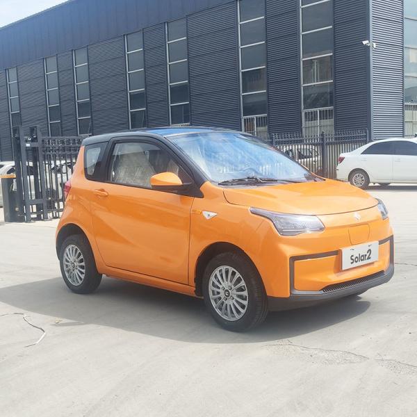 Blaval Small Electric Vehicle 300km 2-Door 2-Seat Car Design Made In Solar Energy Mini Electric Car R14 Tire Size