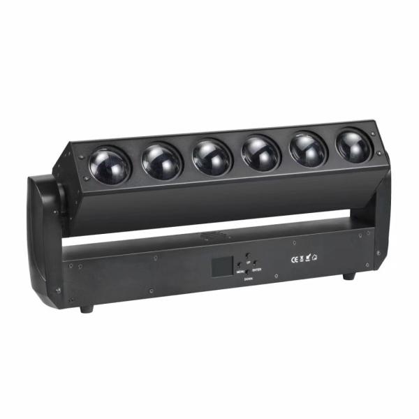 Metal Y-Axis Single Side LED Stage Effect Light 6pcs 40W For Party Wedding
