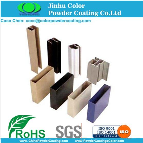 Ral9007 Ral9006 Sandy Texture Powder Coated Paint metálico de prata para o metal