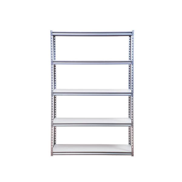 5 Layer Boltless Steel Decking Rivet Shelf for Home Furniture Organization and Storage