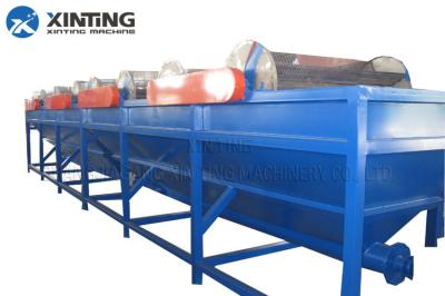 Durable Plastic Recycling Machine PE Bottle Flakes PP Material Washing Floating Tank