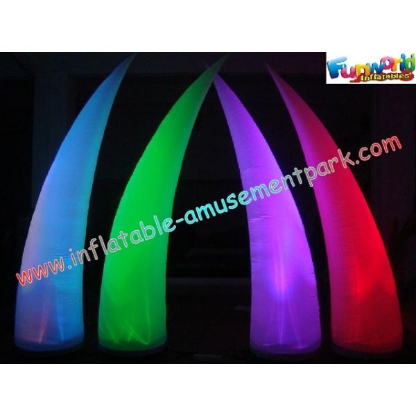 Прочный раздувной бивень украшения освещения 3 метра отсутствие утечки для выста