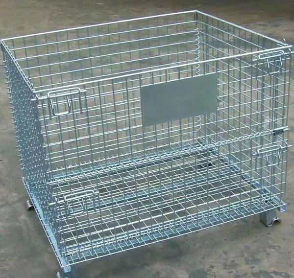 Cages de stockage en treillis métalliques soudés