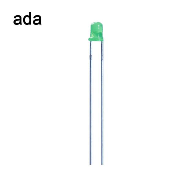 White 3mm Light Emitting Diode Solar Lights 3mm Diode RoHS CE