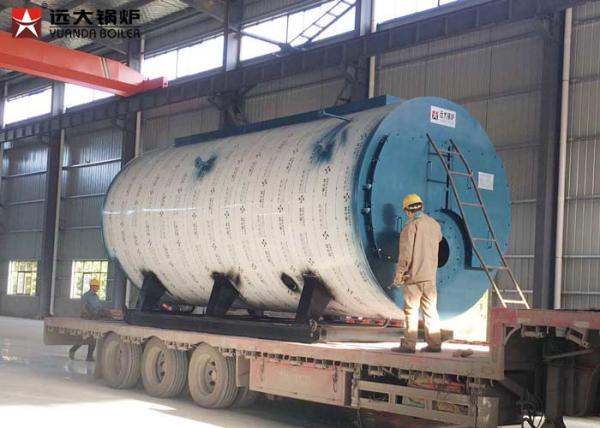 200 Hp Gas Fired Boiler , Horizontal Fire Tube Boiler For Pharmaceutical Industry
