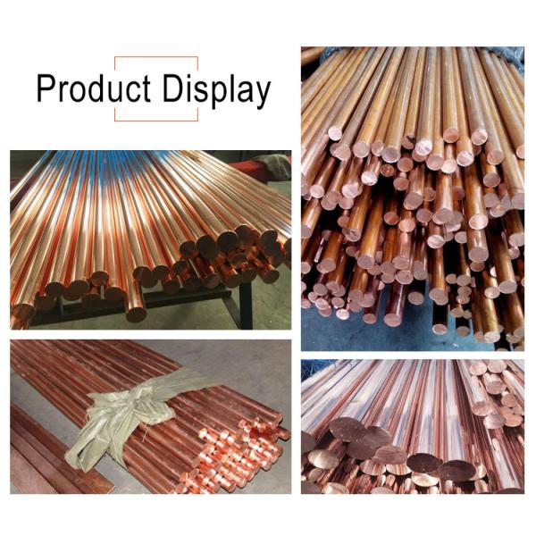 Non-secondary Copper Bar ISO9001 Certified with Certificate and Electrolytic