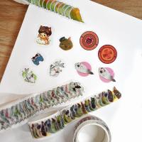 La cinta japonesa adhesiva de acrílico de encargo imprimió la cinta cortada con tintas de Washi